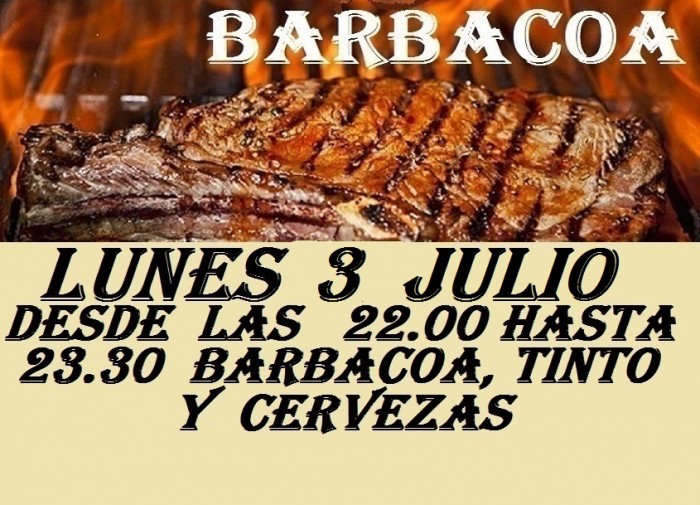 Lunes Barbacoa y especial trios